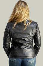 Giacca in Pelle Nera K 935