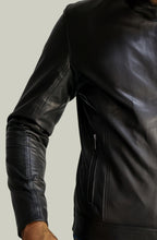 Giacca 365 in Pelle Nero da Uomo