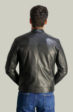 Giacca 365 in Pelle Nero da Uomo