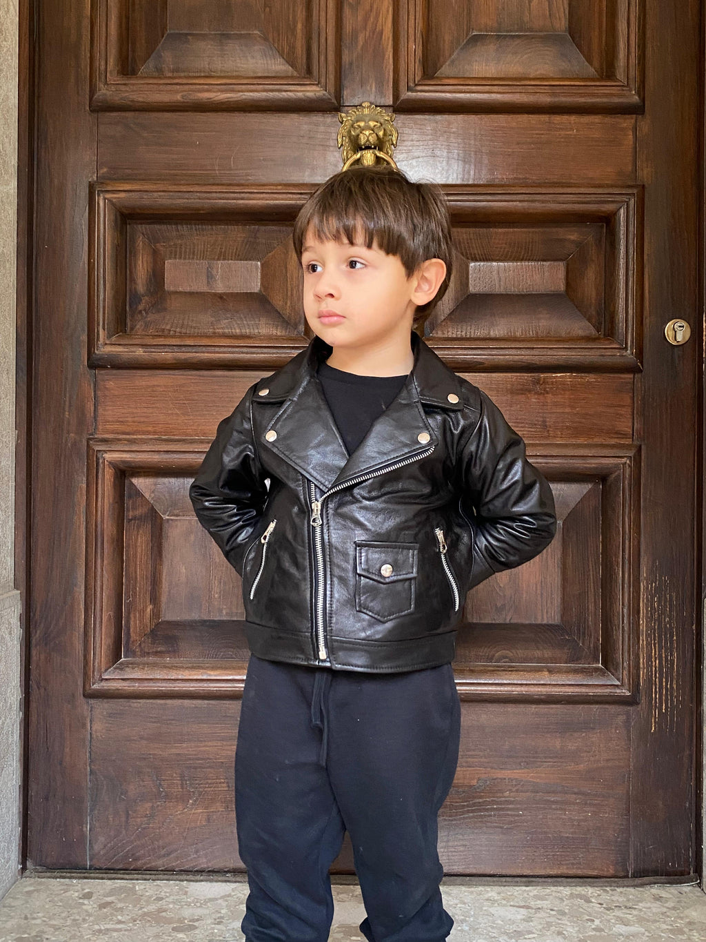 Chiodo Pelle Bambino