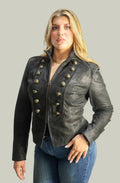 Giacca in Vera Pelle Modello k250 | 100% Made in Italy