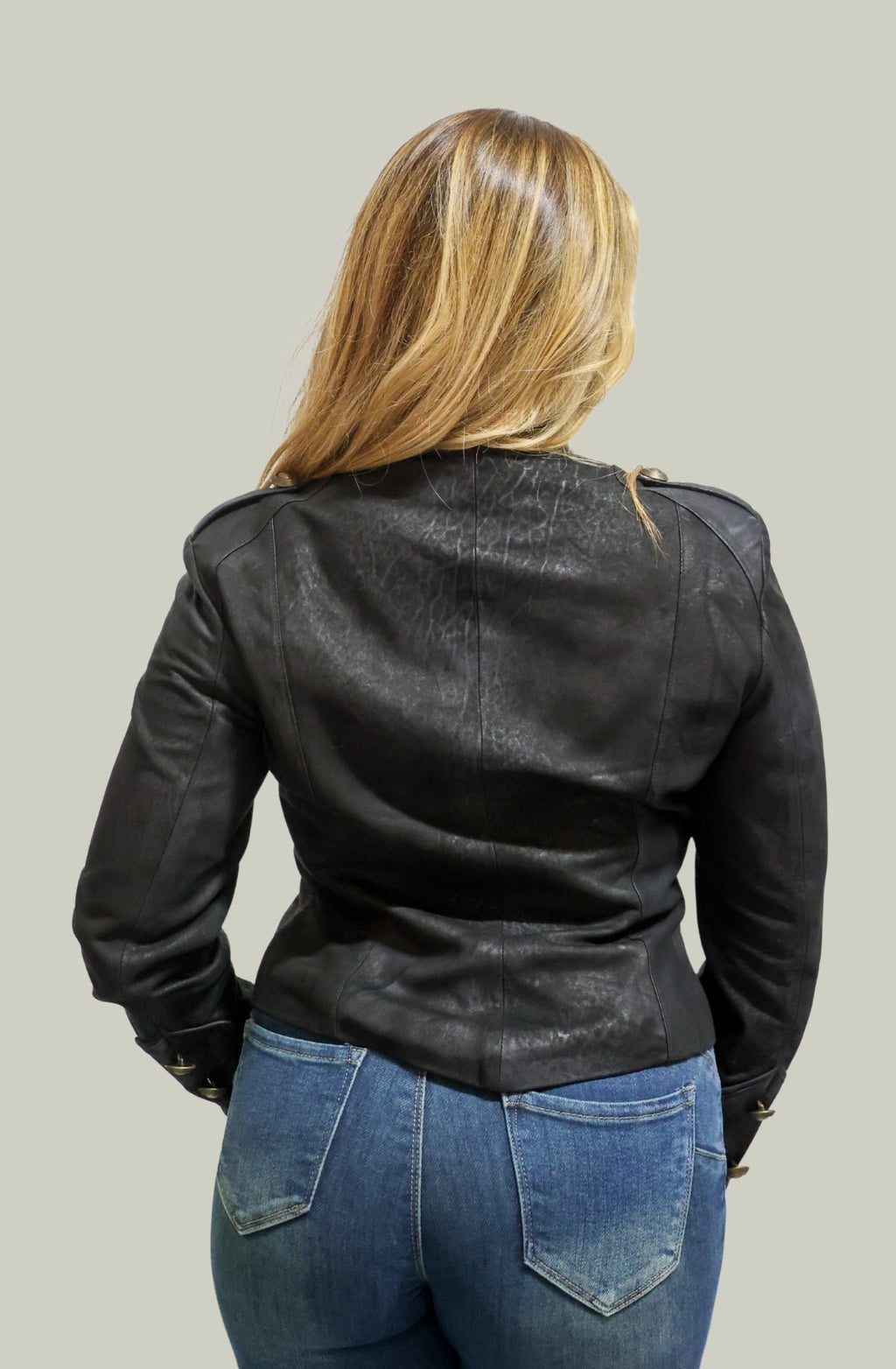 Giacca in Vera Pelle Modello k250 | 100% Made in Italy