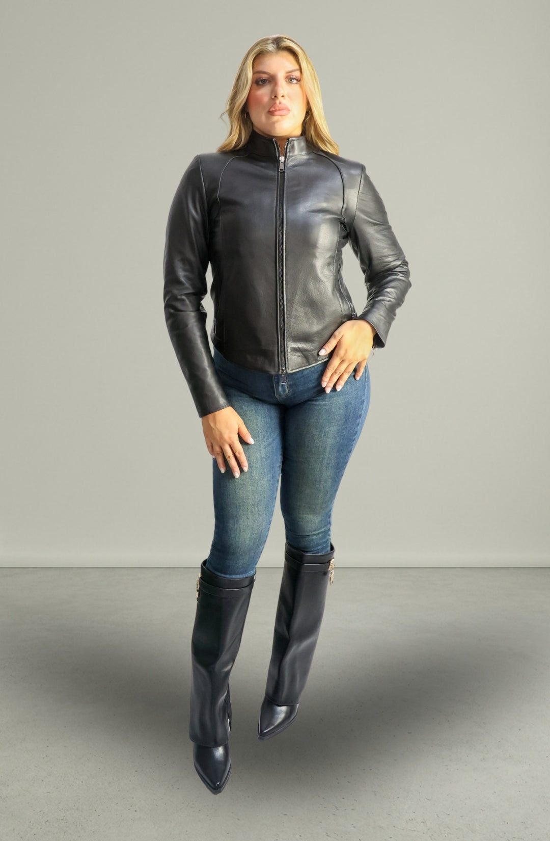 Giacca in Vera Pelle Modello Florence | 100% Made in Italy
