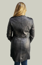 Giacca in Vera Pelle Modello Noemi Lungo | 100% Made in Italy
