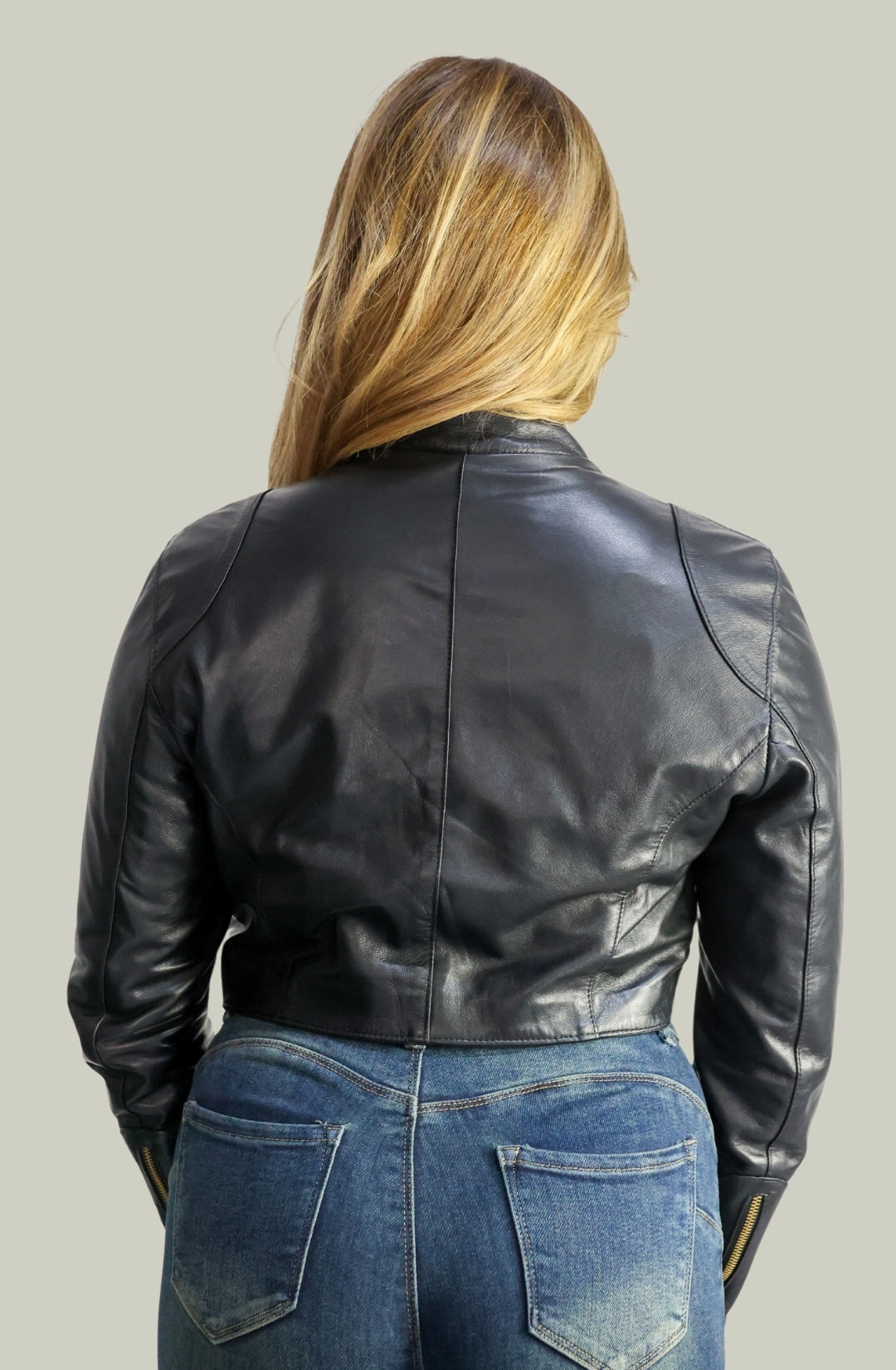 Giacca in Vera Pelle Modello Diana | 100% Made in Italy