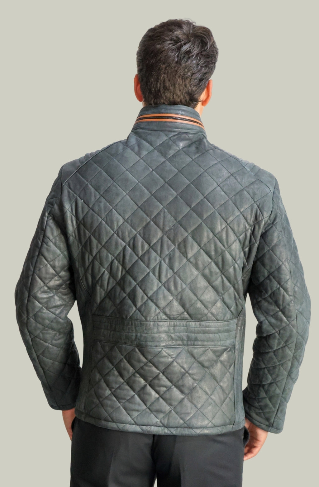 Giubbino Trapuntato in Pelle – 740