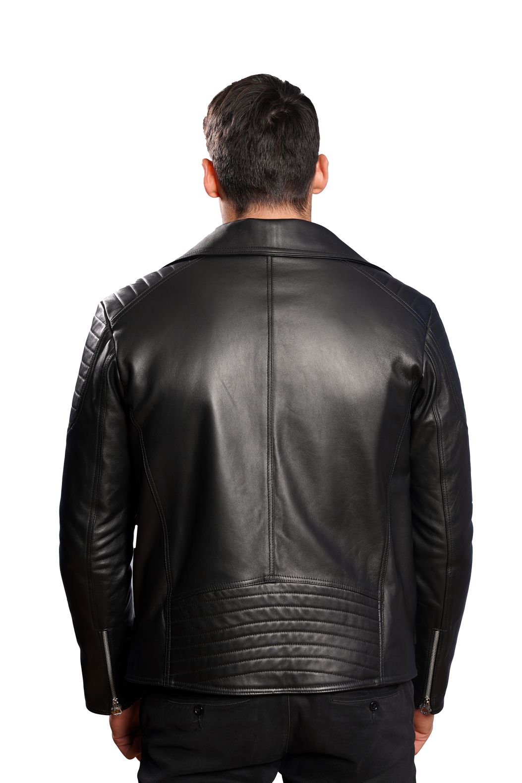 Chiodo in Pelle Uomo K 077